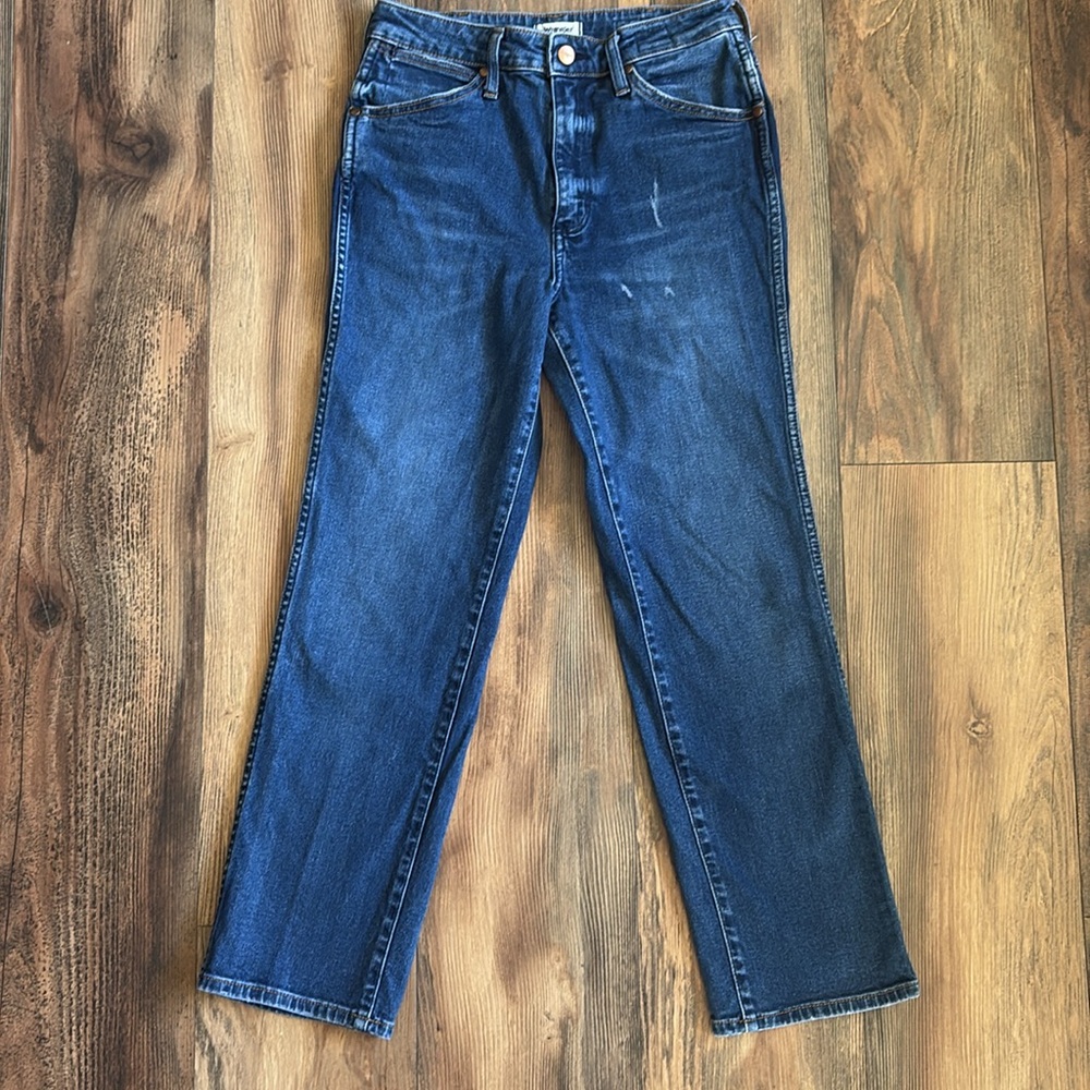 Wrangler High Rise 603 Straight Jeans - Picture 8 of 11